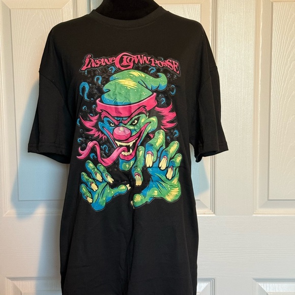 NWOT Black Insane Clown Posse Graphic T-Shirt - Picture 1 of 3